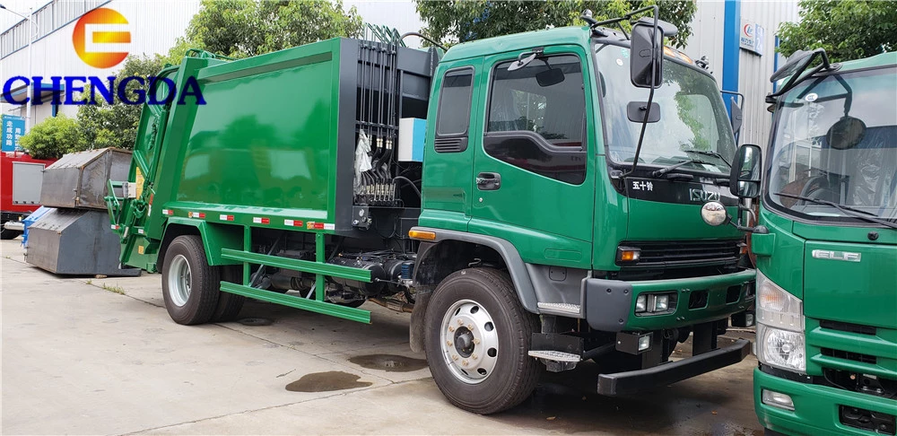 China Factory 10 Ton 240HP GARBAGE Compactpr TRUCK