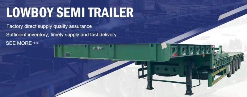 lowboy gooseneck semi trailer lowboy gooseneck semi trailer