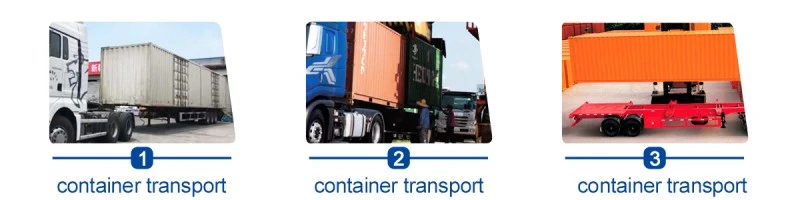 40ft skeleton container trailer application 40ft skeleton container trailer application