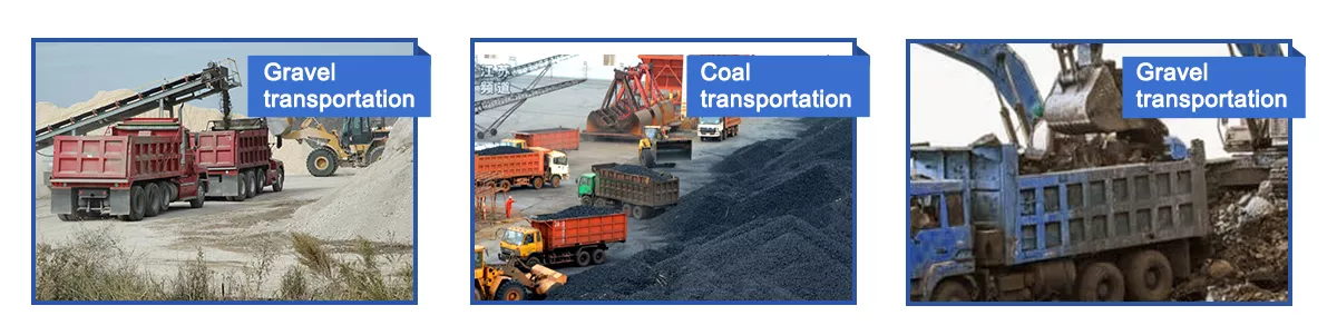 Howo 12 Wheeler 8x4 Dump Truck application