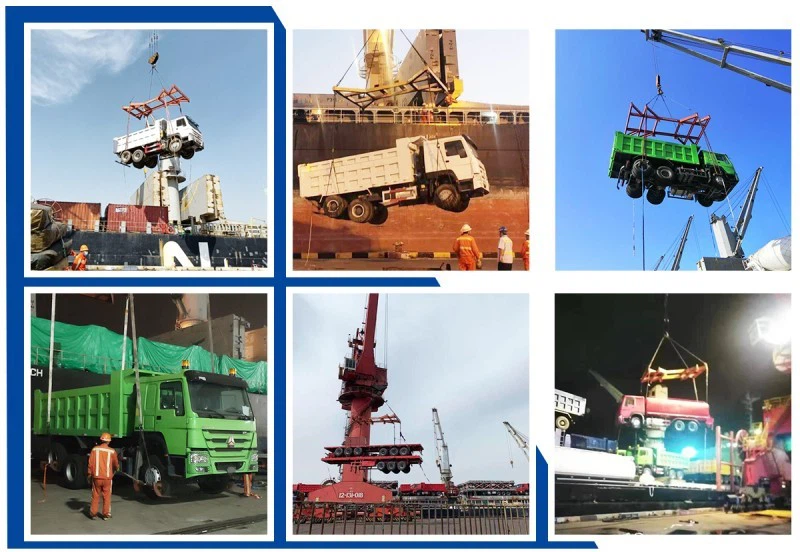 Howo dump truck shipping