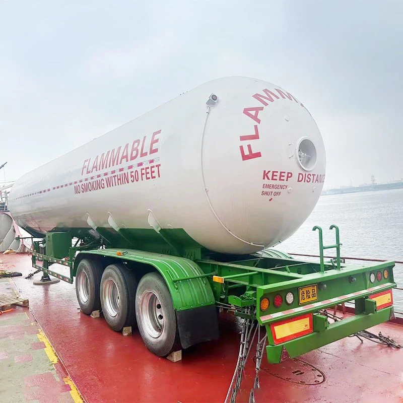 3 Axle Lpg Tanker Trailer