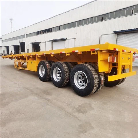 3 Axle 20ft Flatbed Semi Trailer