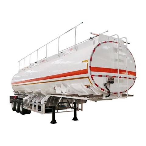 3 Axle Aluminum Fuel Tank Trailer
