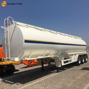 3 Axles Capacity of 42000 Litres Fuel Tank Semi Trailer