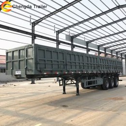 12.5M 40ton Side Tipper Dump Trailer