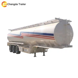 3 Axles 3 Compartment 45m3 Fuel Tank Trailer