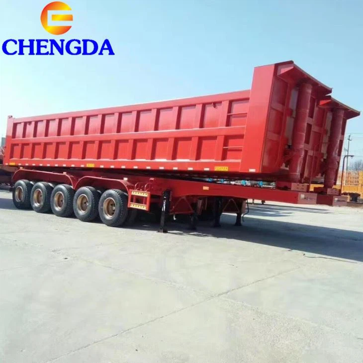 45CBM 80tons 5 Axles Dump Trailer