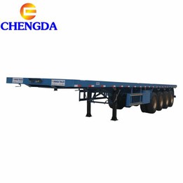 50 Ton 40 Feet Flatbed Trailer