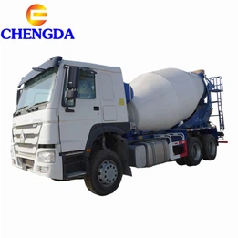HOWO Self Loading 8 Cubic Meters Concrete Mixer Truck