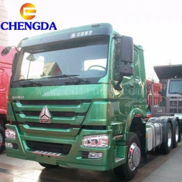 Used Second Hand 10 Wheeler HOWO 371 Tracor Truck