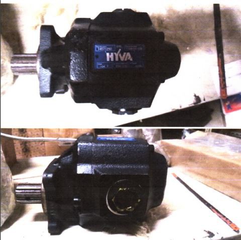 Dump Truck Use Hyva Hydraulic Gear Piston Pump