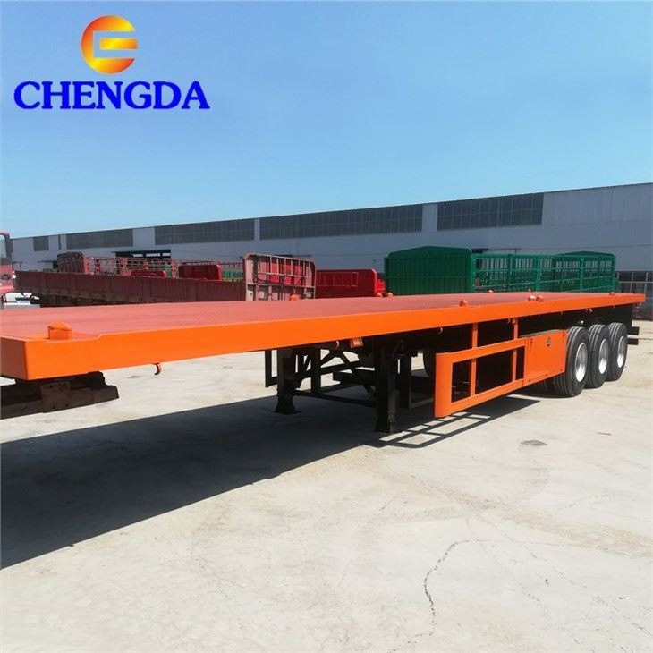 China 40ft Flatbed Trailer Manufacturers and Factory Price SINOTRUCK