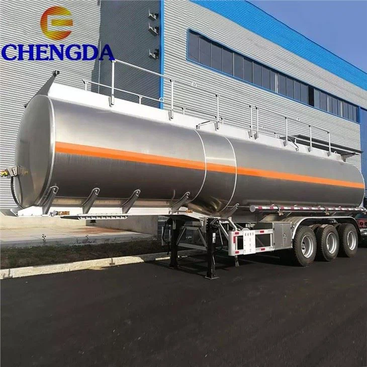 45000liters Aluminum Fuel Tanker Trailer