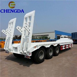 Heavy Duty Trailer Low Bed Semi Trailer