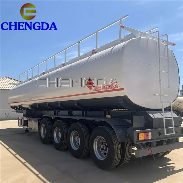 3 Axle Crude Oil Tanker Trailer