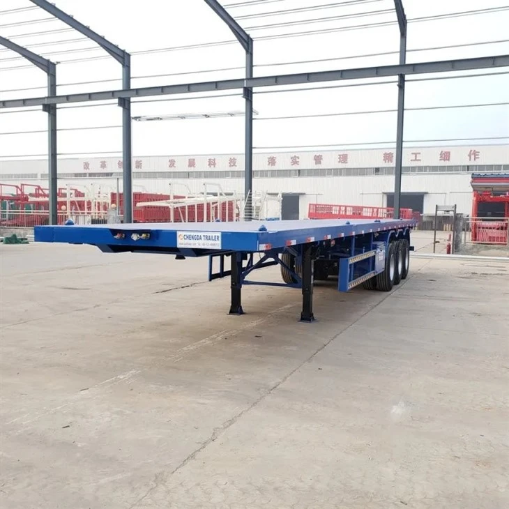 China 3 Axle Lorry Flatbed Trailer Manufacturers and Factory - Price ...