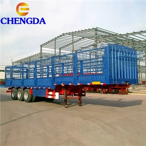 3 Axle Steel Cargo Semi Trailer