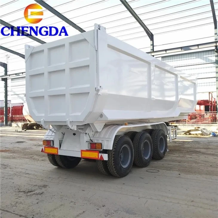 Used 3 Axle End Dump Trailer